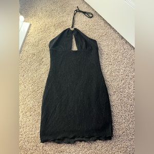 Black formal dress